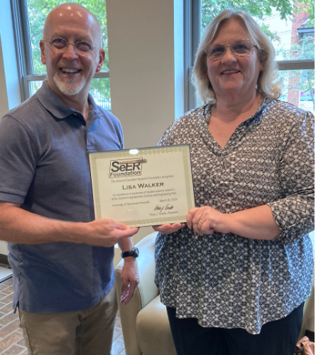 Lisa Walker - SeER Mentorship Award Winner